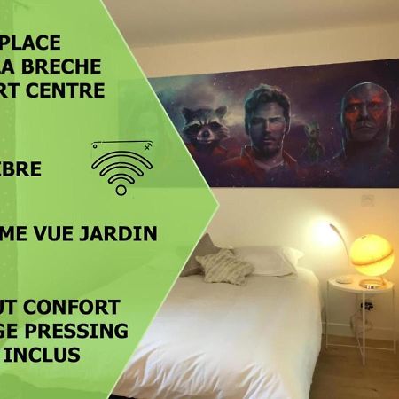 Le Galaxy Centre La Breche Wifi Calme Vue Jardin Lägenhet Niort Exteriör bild